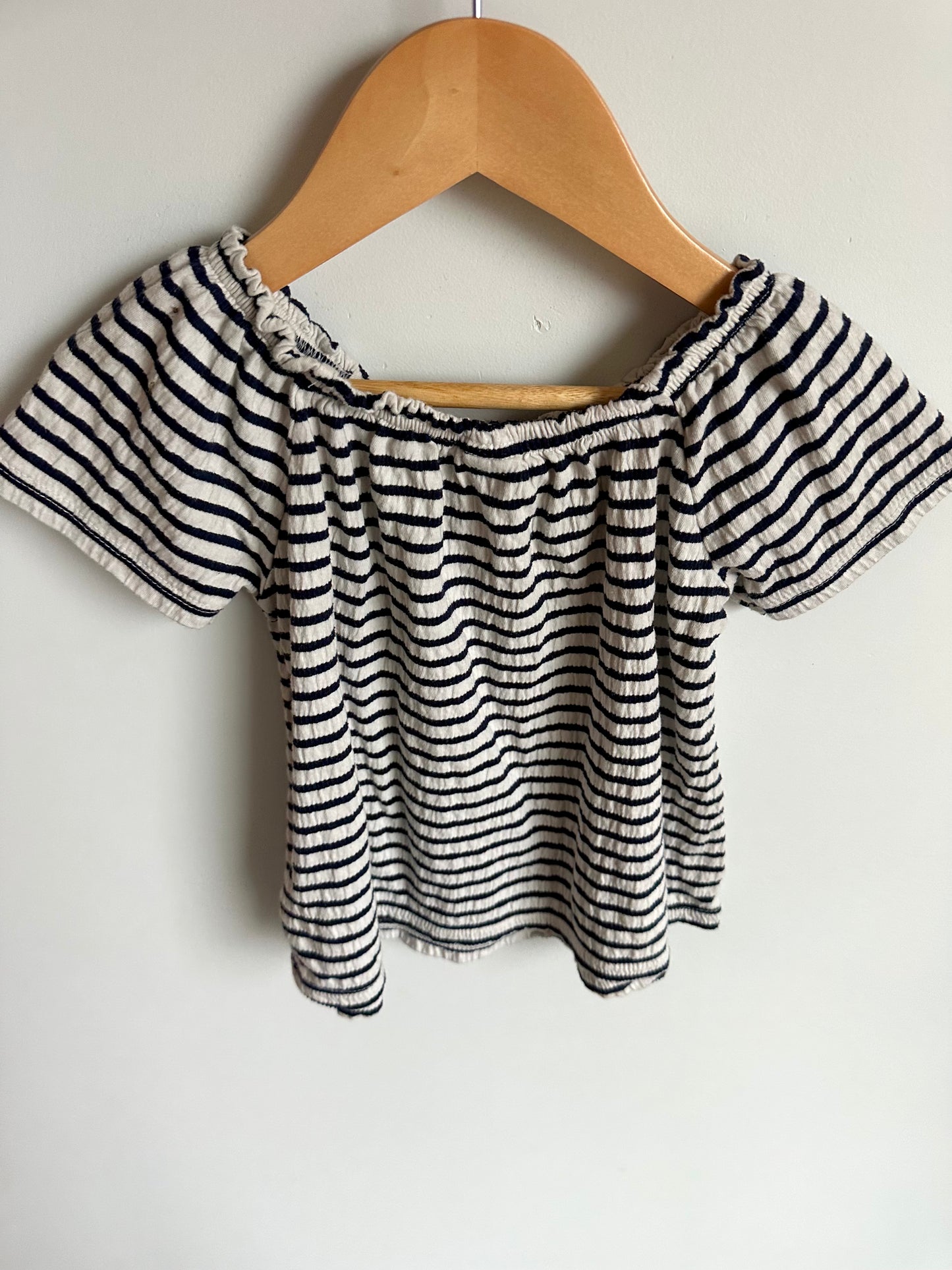 Striped Wide Sleeve Top  / 3T
