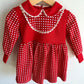 Red Polkadot Dress / 18m