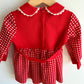Red Polkadot Dress / 18m