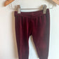 Red Velvet Pants / 4T