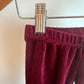 Red Velvet Pants / 4T