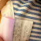 Vintage Blue Vertical Stripe Dress / 18m