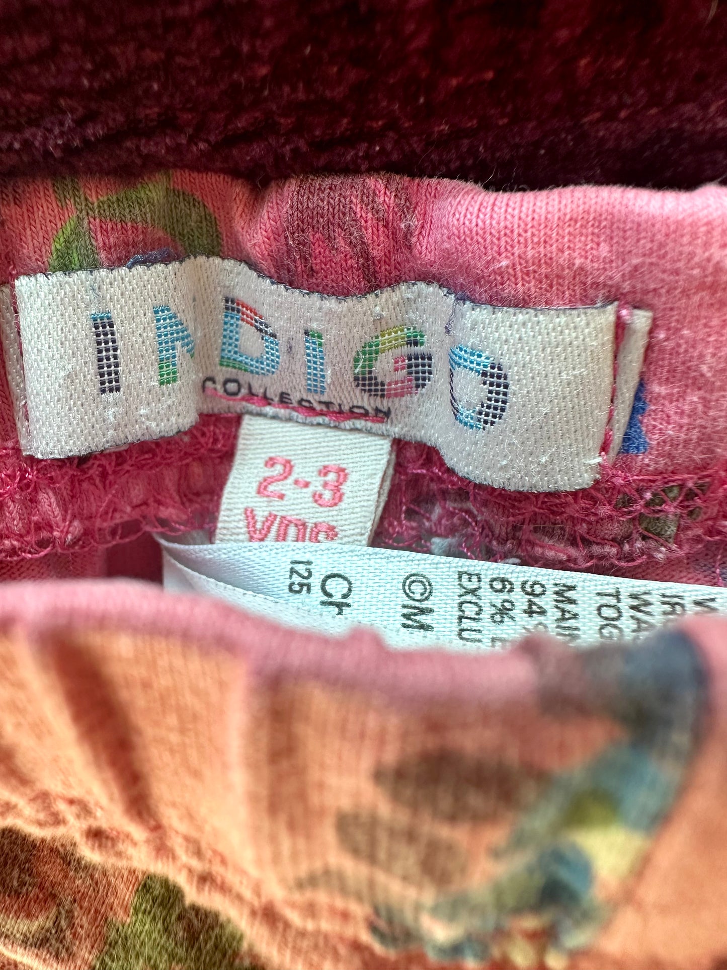 Pink Floral Pants / 2-3T
