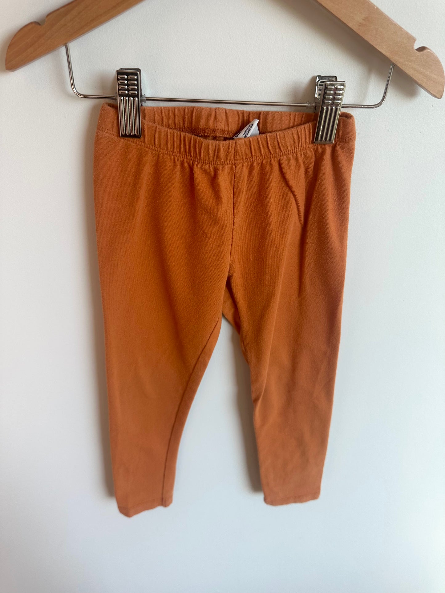 Orange Leggings / 4T