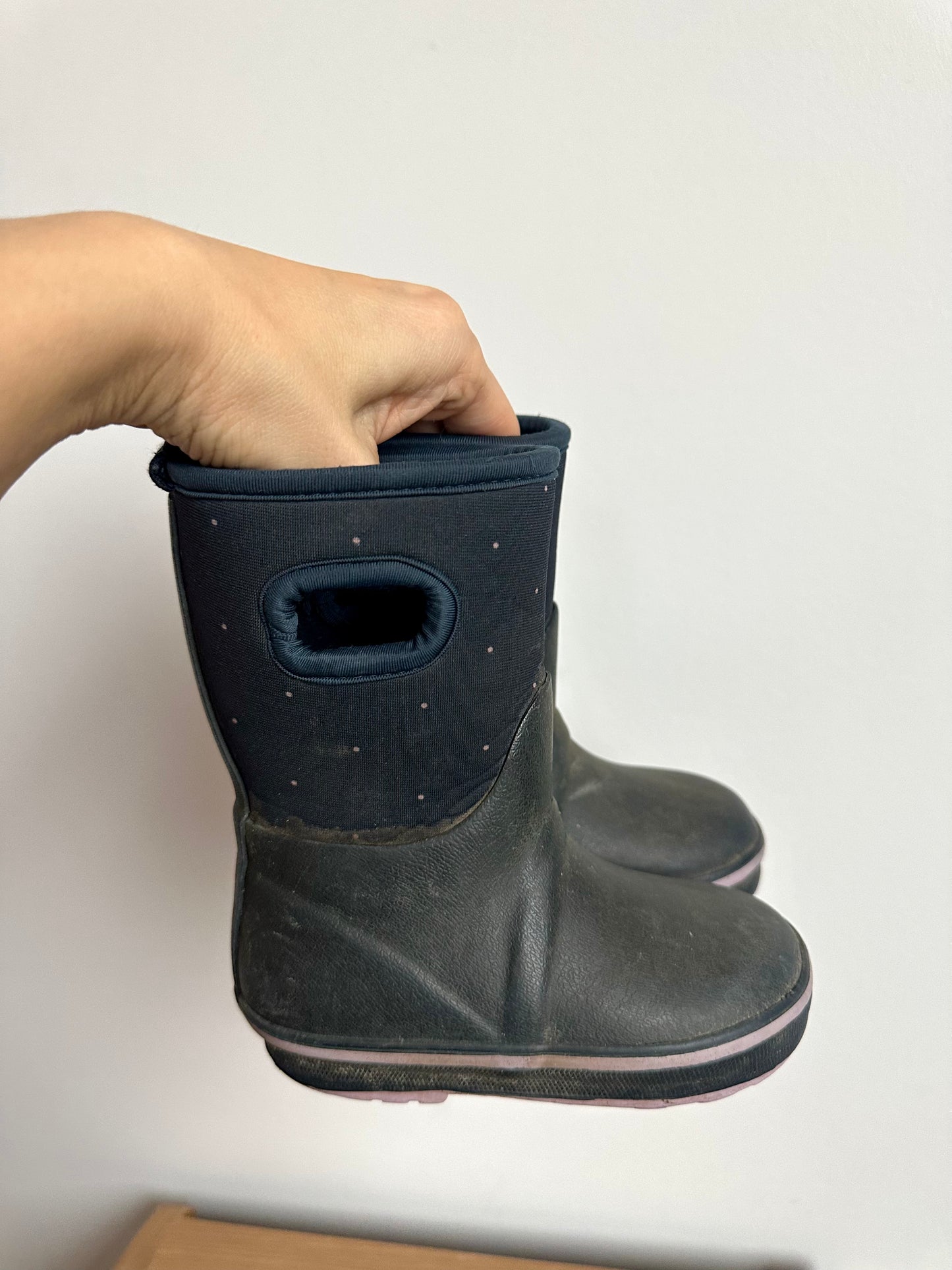 Polka Dot Boots / Size 8 Toddler