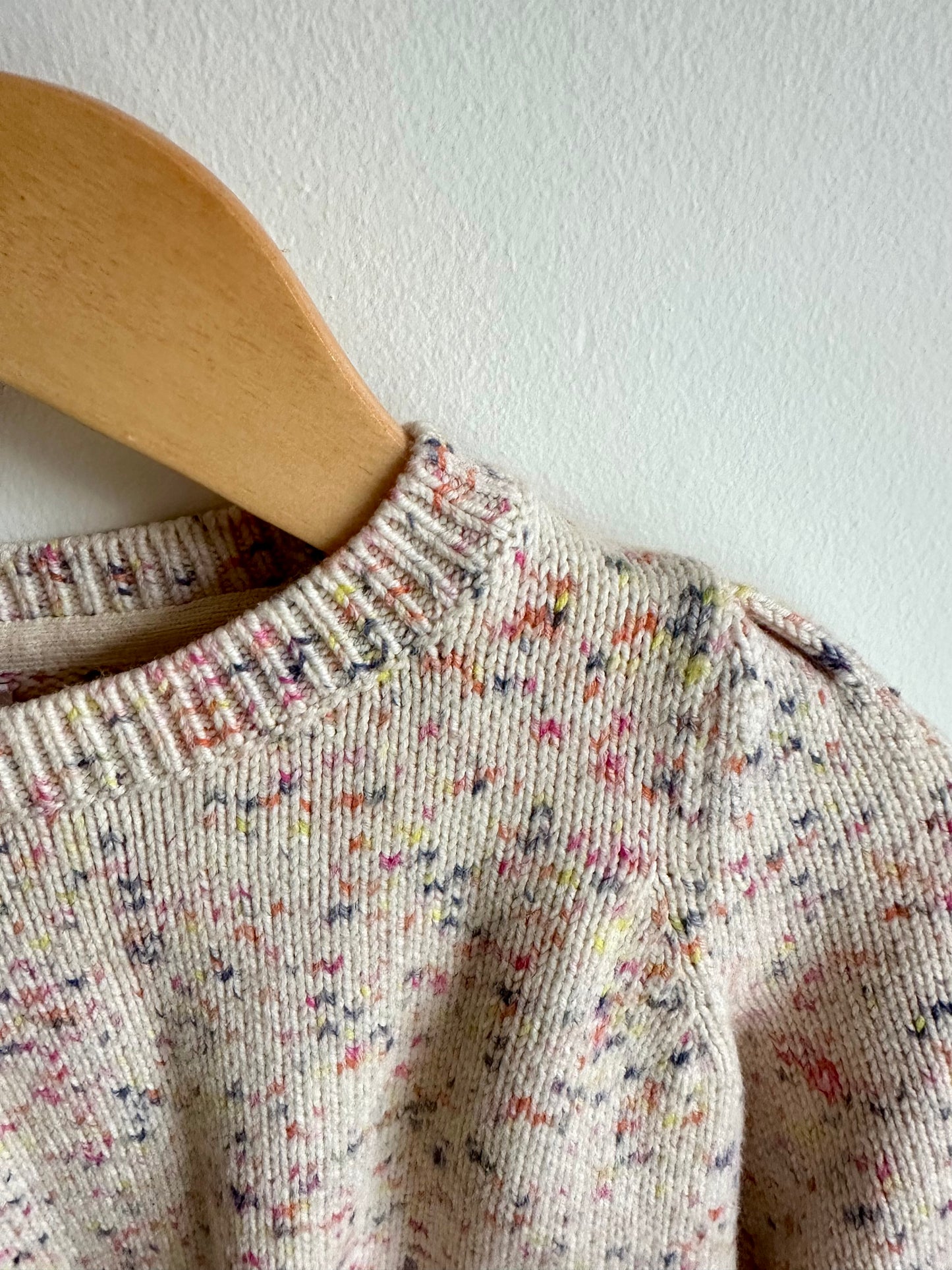 Speckled Crew Neck Sweater / 2T