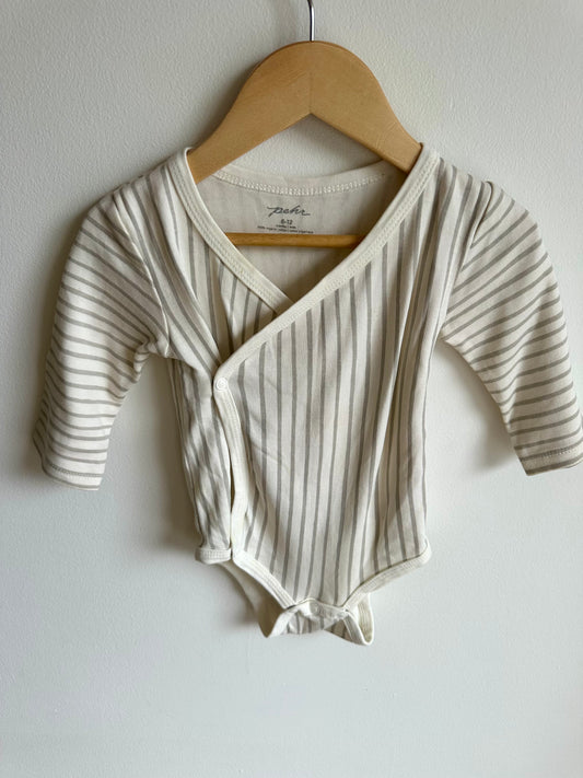 Pehr Organic Striped Wrap / 6-12m