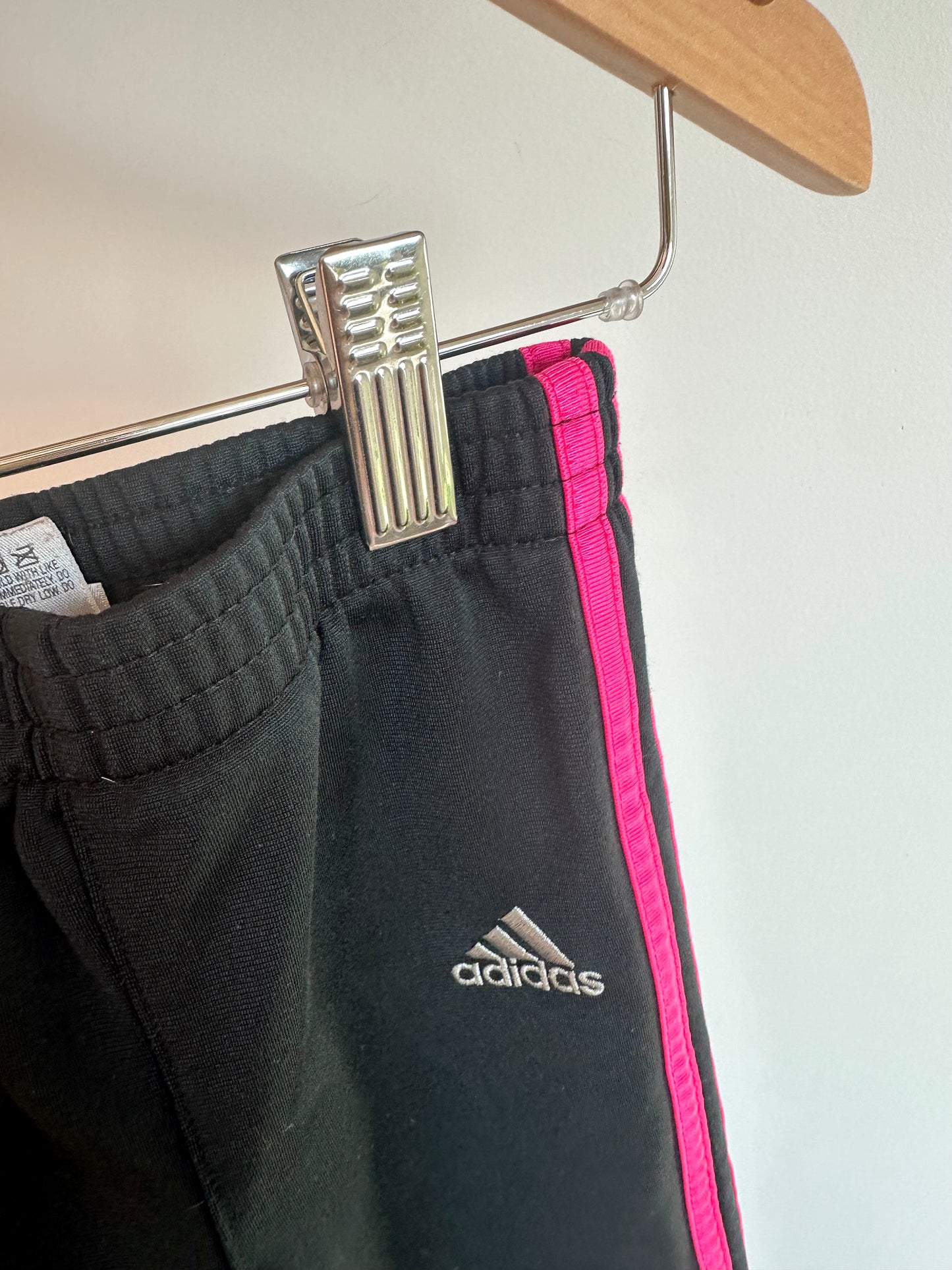 Adidas Pink Stripe Pants / 3T