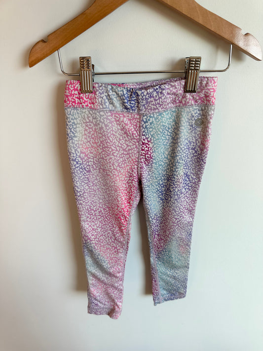 Ombre Animal Print Athletic Pants / 3T