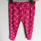 Bow Pink Leggings / 2-3T