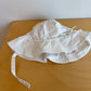 Gap White Hat with Bow (With Tags) / 12-18m