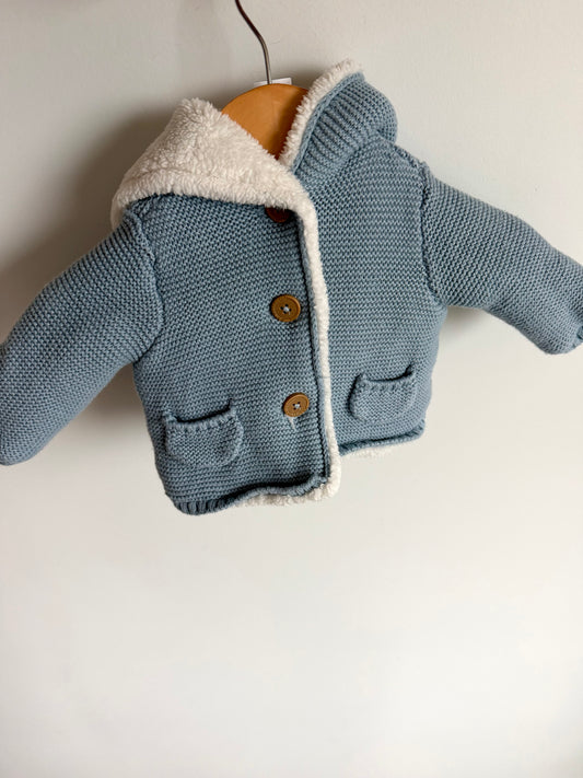 Blue Bear Hooded Sweater / 0m