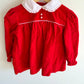Vintage Red Collared Tunic / 24m