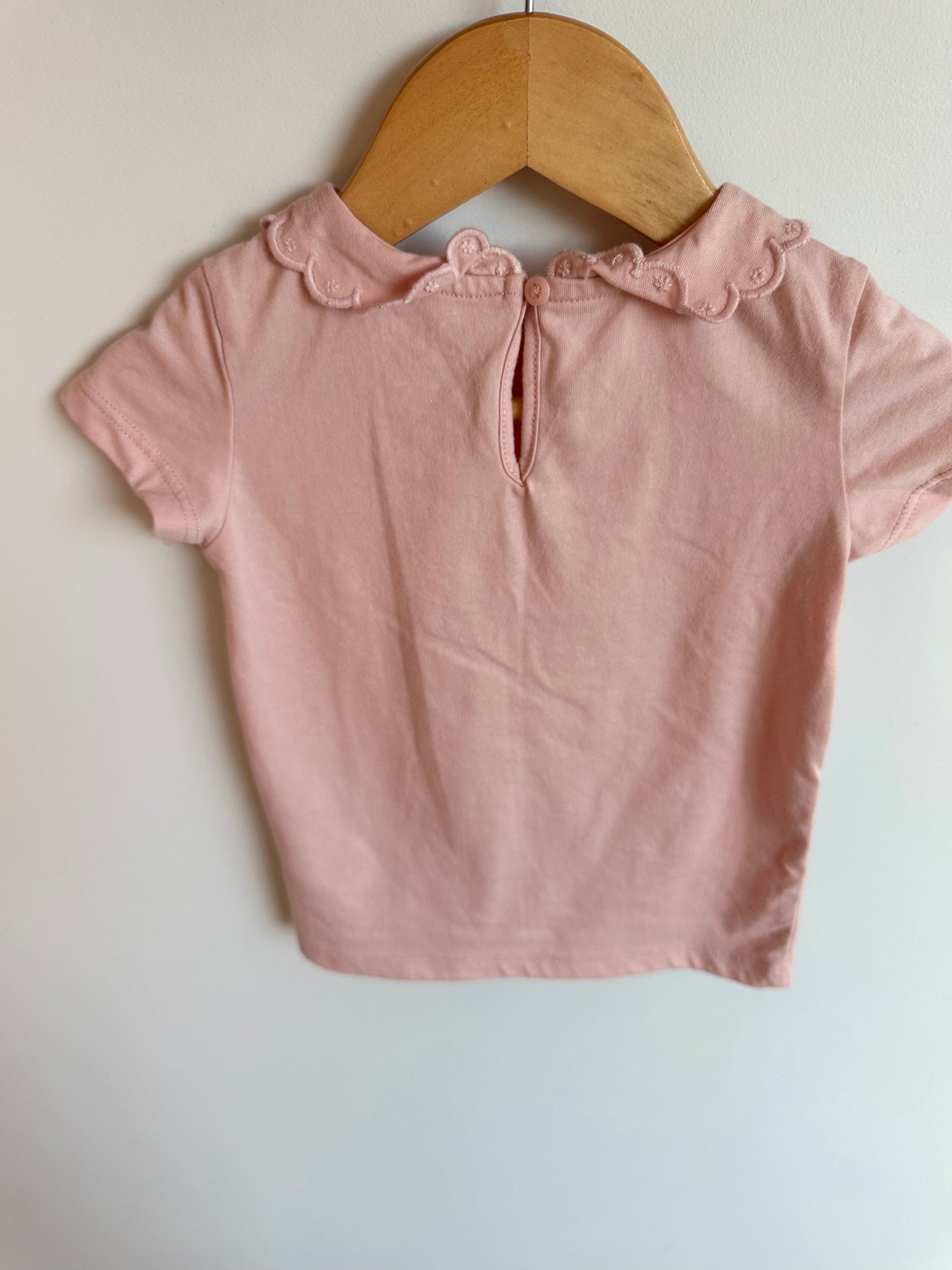 Pink Scalloped T-Shirt / 2T