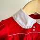 Vintage Red Collared Tunic / 24m