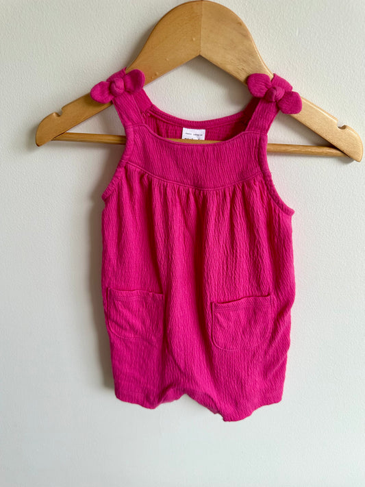 Fuchsia Romper / 6m