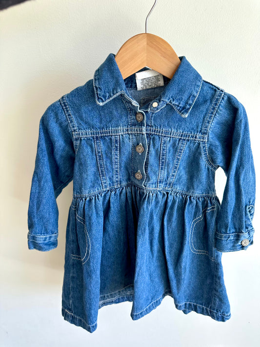 Vintage Nevada Original Denim Dress / 24m