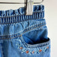 Embroidered Denim Jeans / 24m