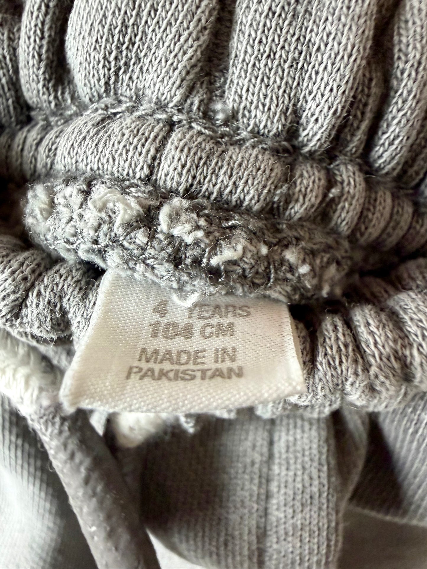 Zara Grey Tapered Joggers / 4T