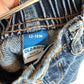Blue Denim Stretchy Waist Jeans / 12-18m