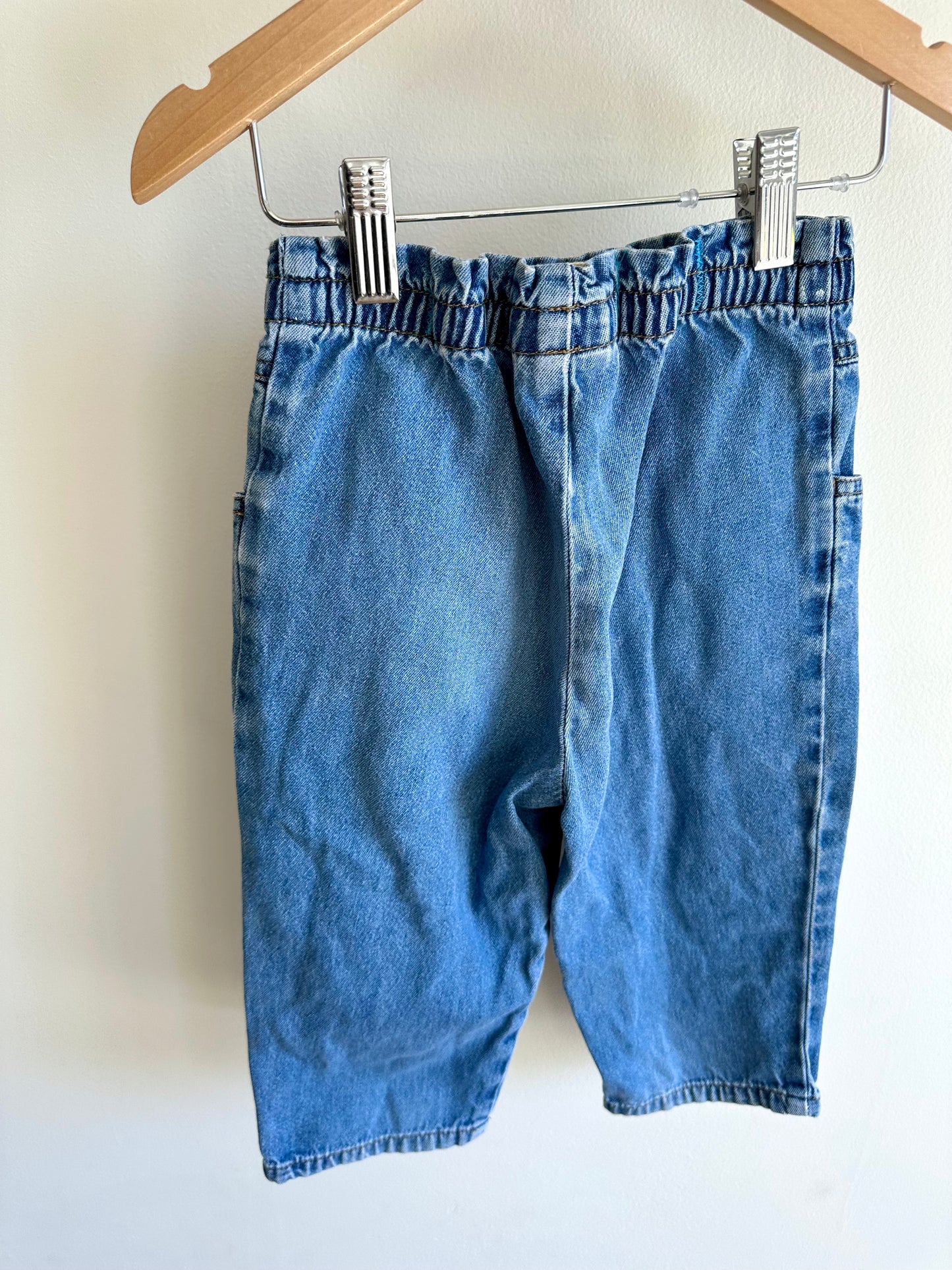 Embroidered Denim Jeans / 24m