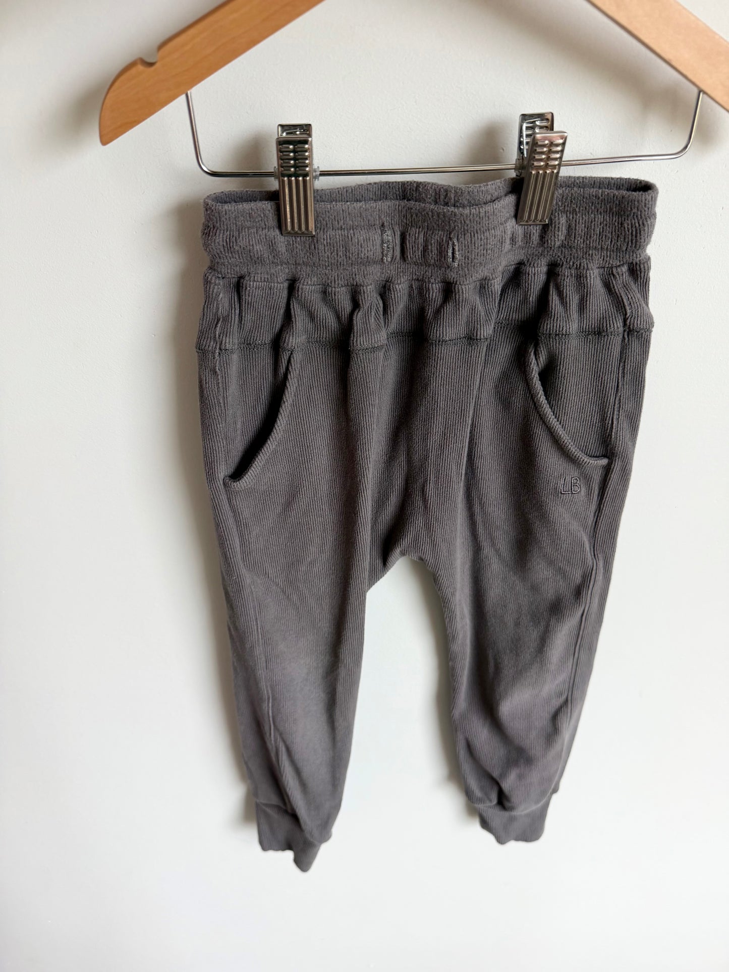 Little Bipsy Grey Tapered Pants / 4-5T