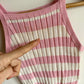 Short + Tank Pink Stripe Set (PLAY) / 2-4T