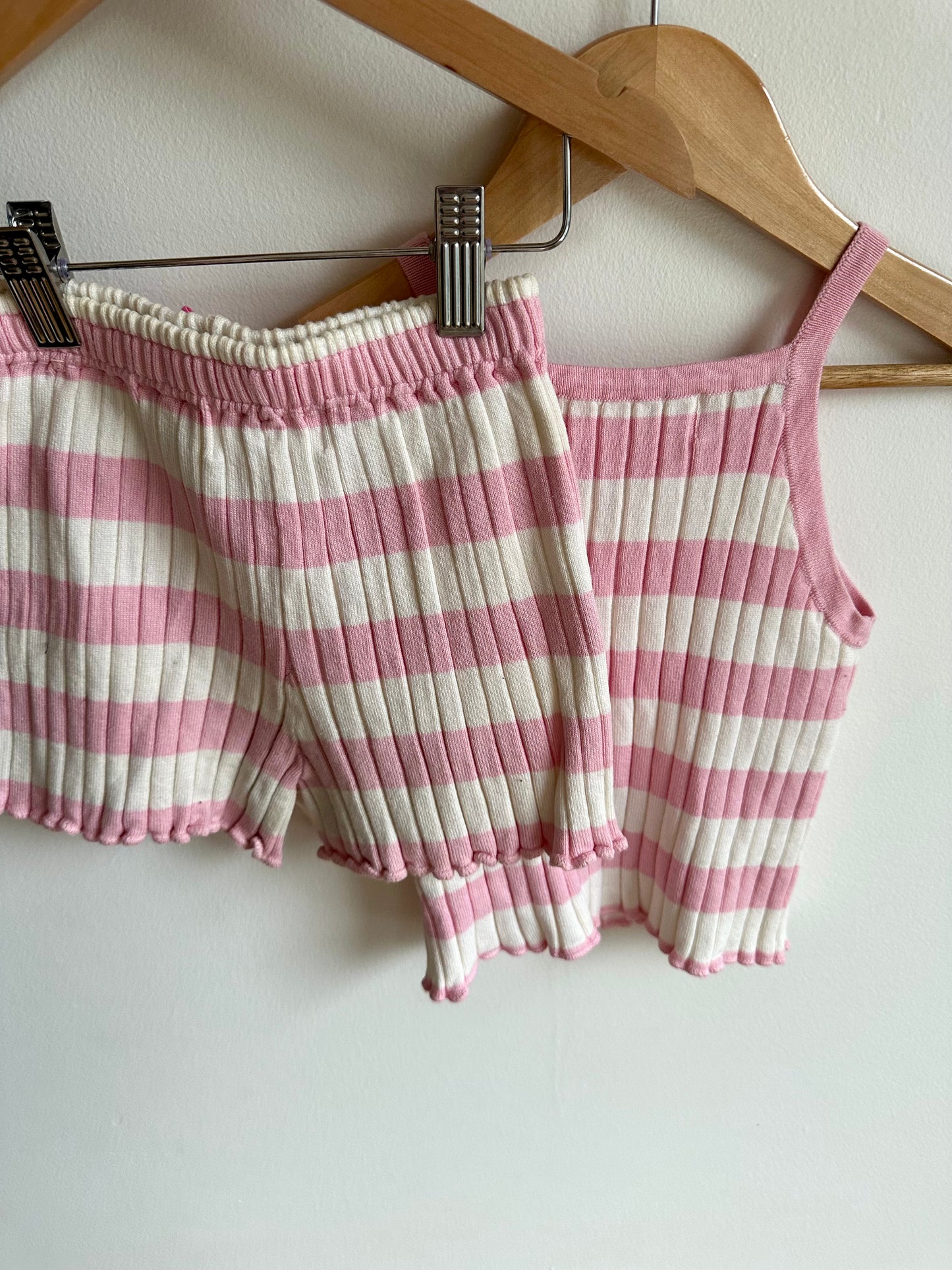 Short + Tank Pink Stripe Set (PLAY) / 2-4T