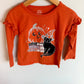 Halloween Cat Long Sleeve Top / 4T