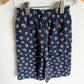 Floral Cargo Navy Pants / 2T