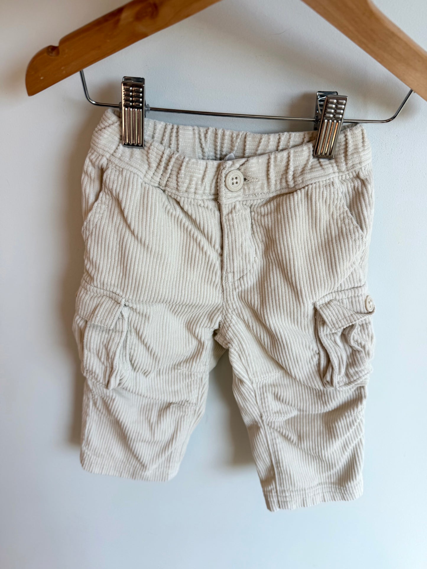 Gap Cream Corduroy Pants / 12-18m