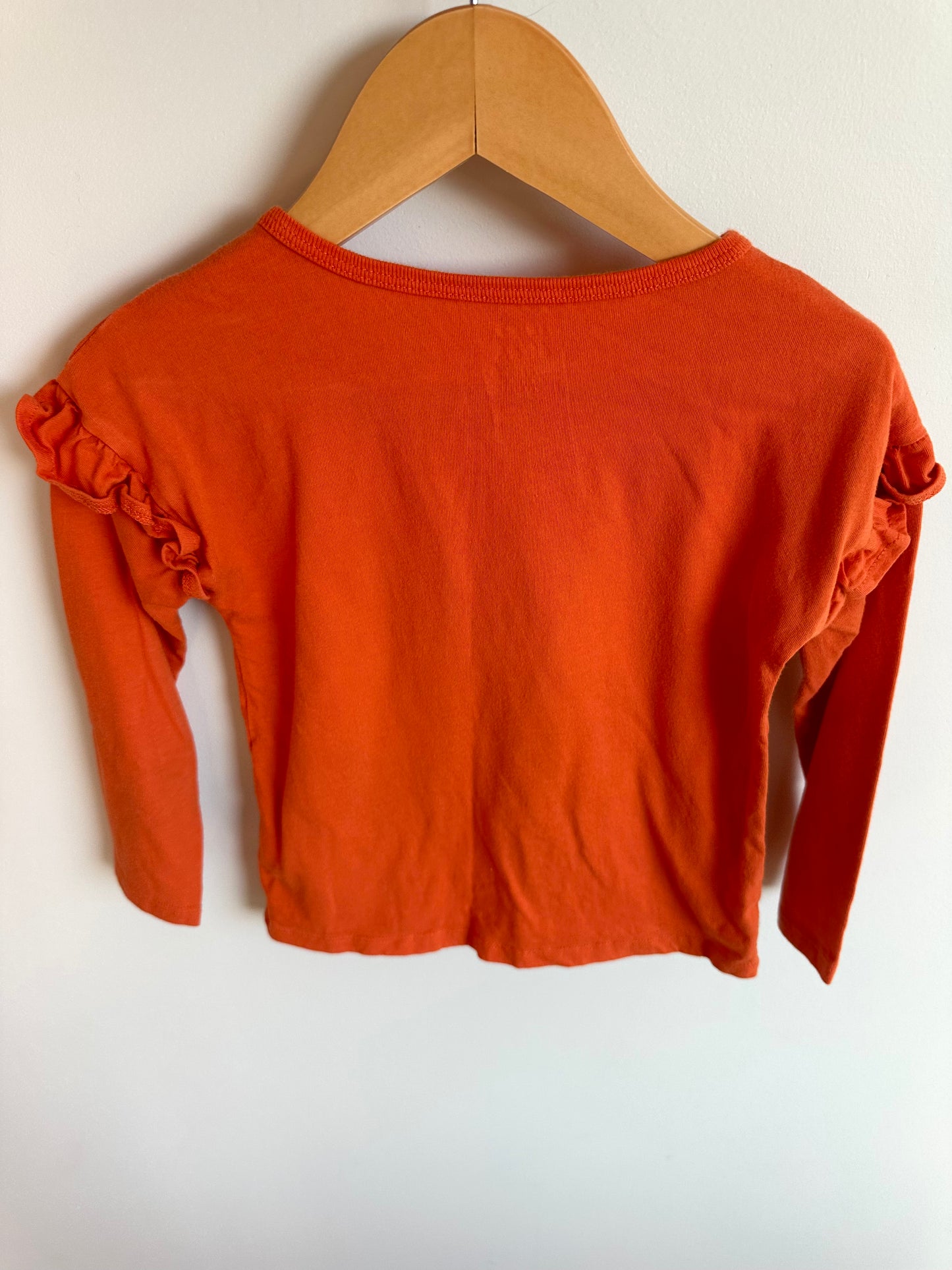 Halloween Cat Long Sleeve Top / 4T