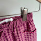 Checkered Purple Wide Leg Pants / 2T