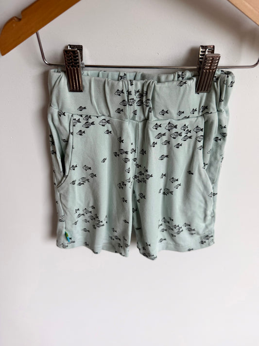 Fish Blue Shorts / 3T?