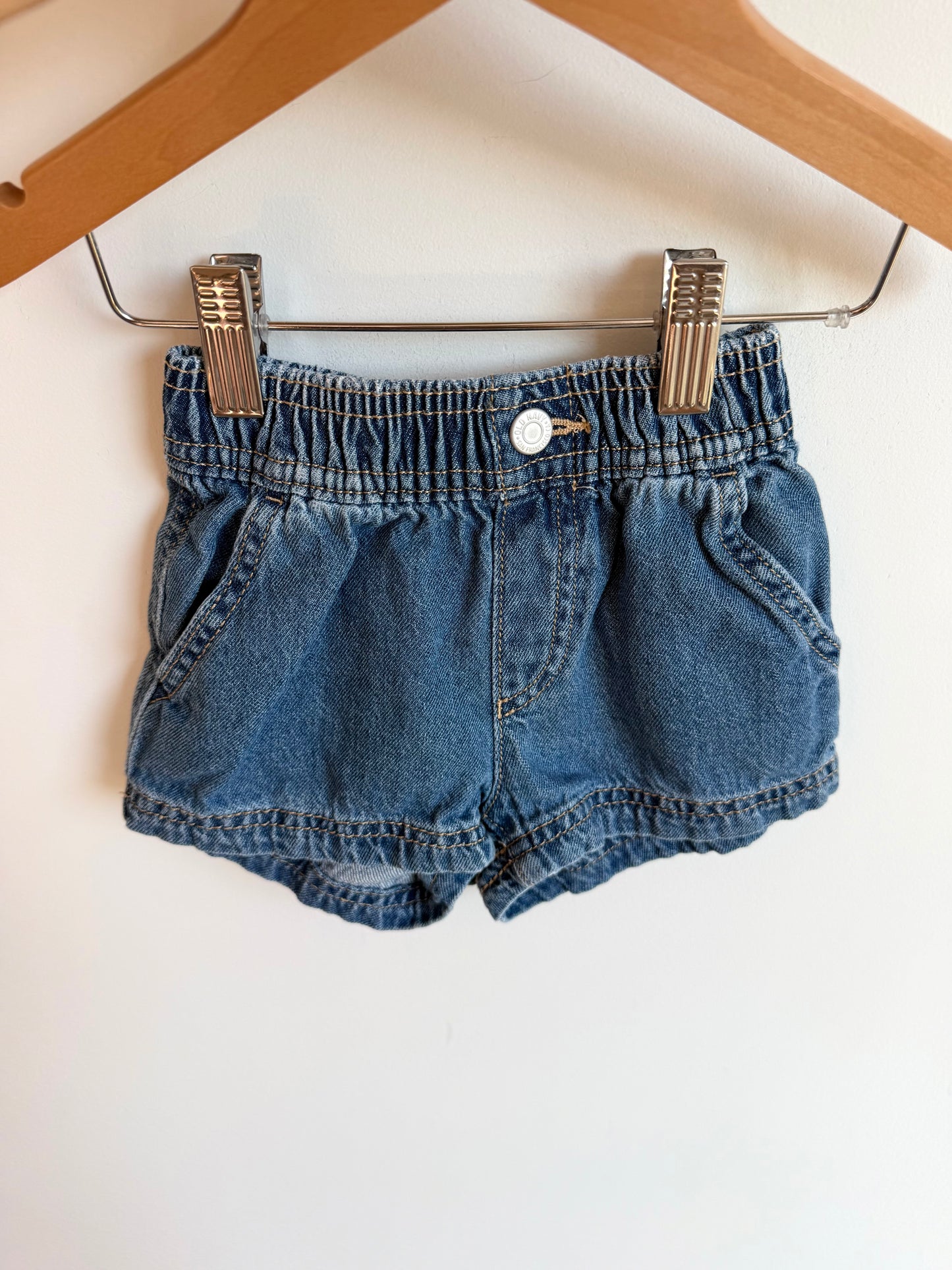 Jean Pocket Shorts / 12-18m