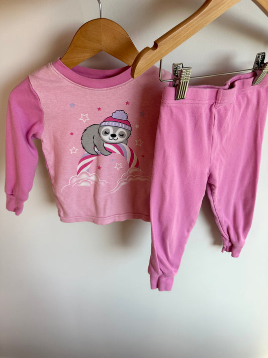 Cloth Christmas Pj Set / 2T