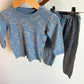 Heart Cotton PJ Set / 18-24m