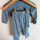 Heart Cotton PJ Set / 18-24m