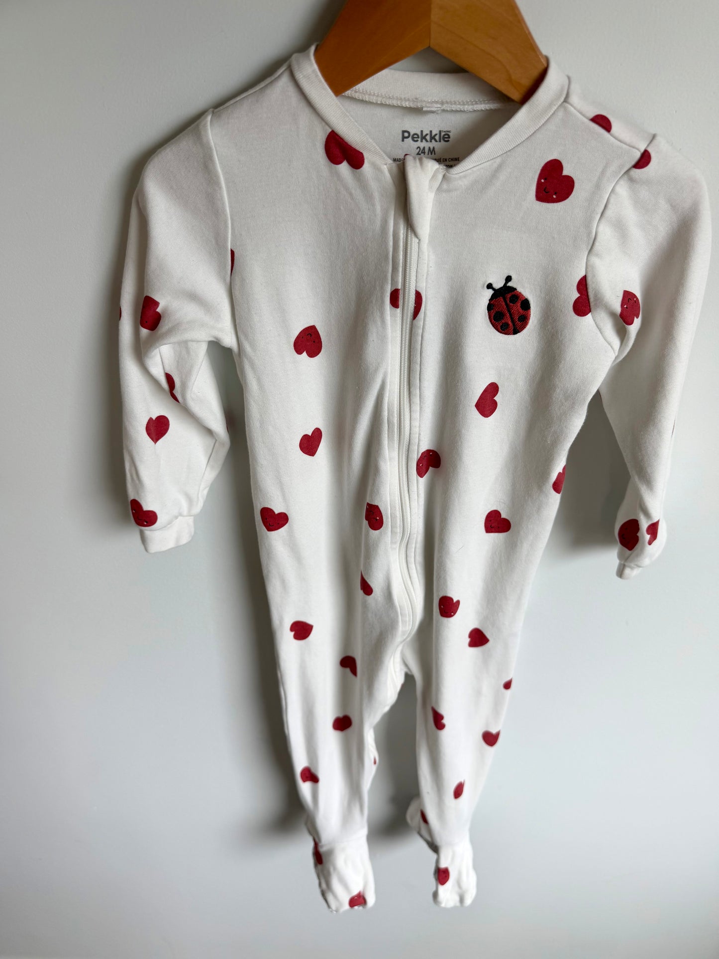 Ladybug Heart Sleeper / 24m