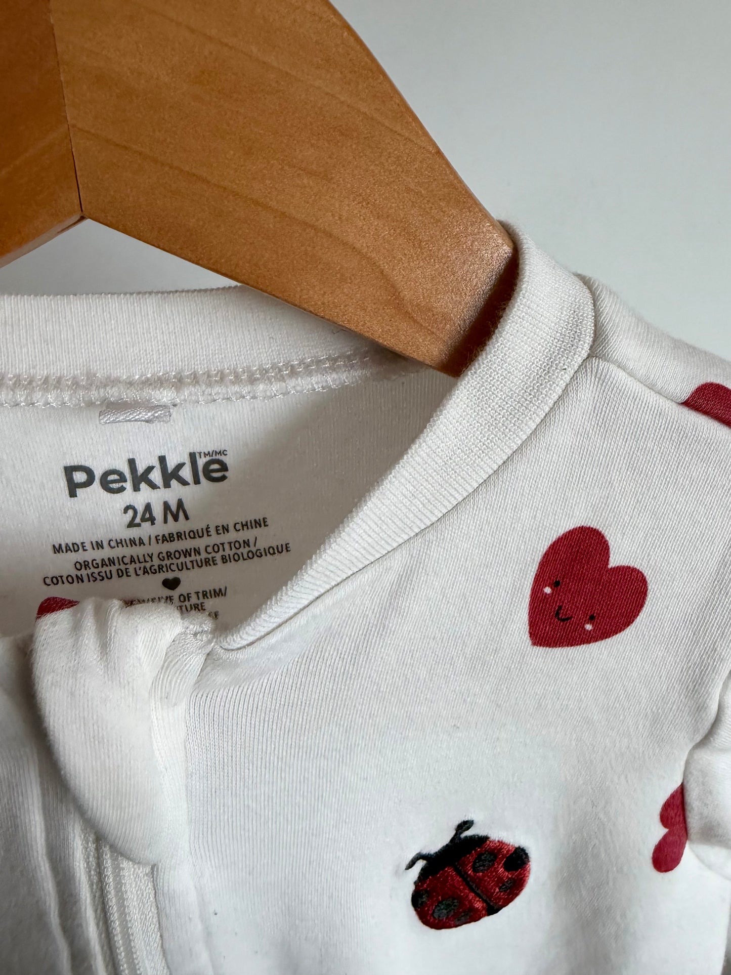 Ladybug Heart Sleeper / 24m