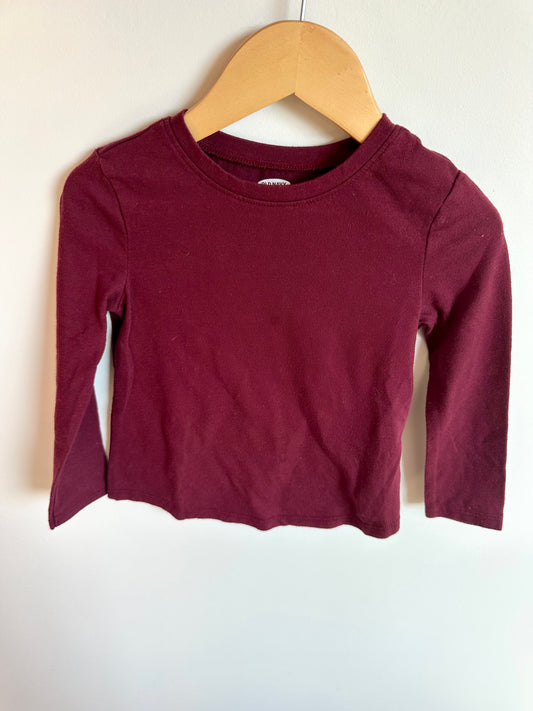 Maroon Long Sleeve / 3T