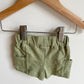 Sage Pocket Shorts / 0-3m