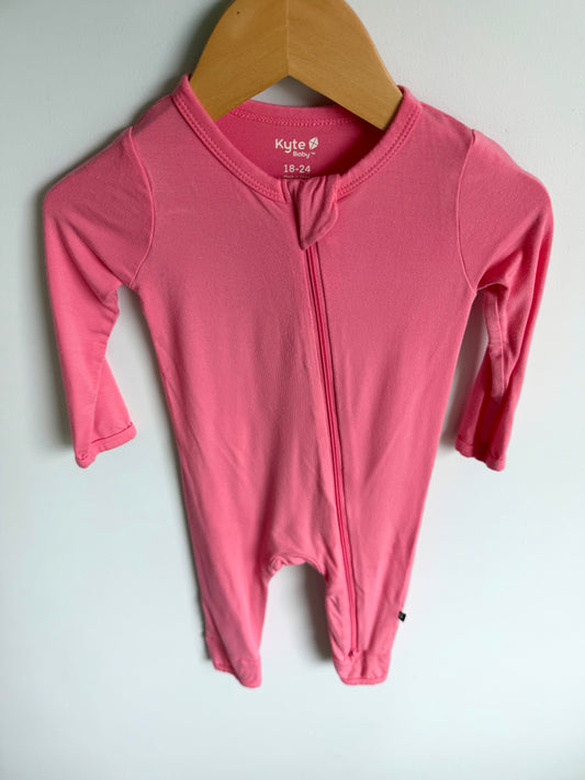 Kyte Pink Bamboo Sleeper / 18-24m