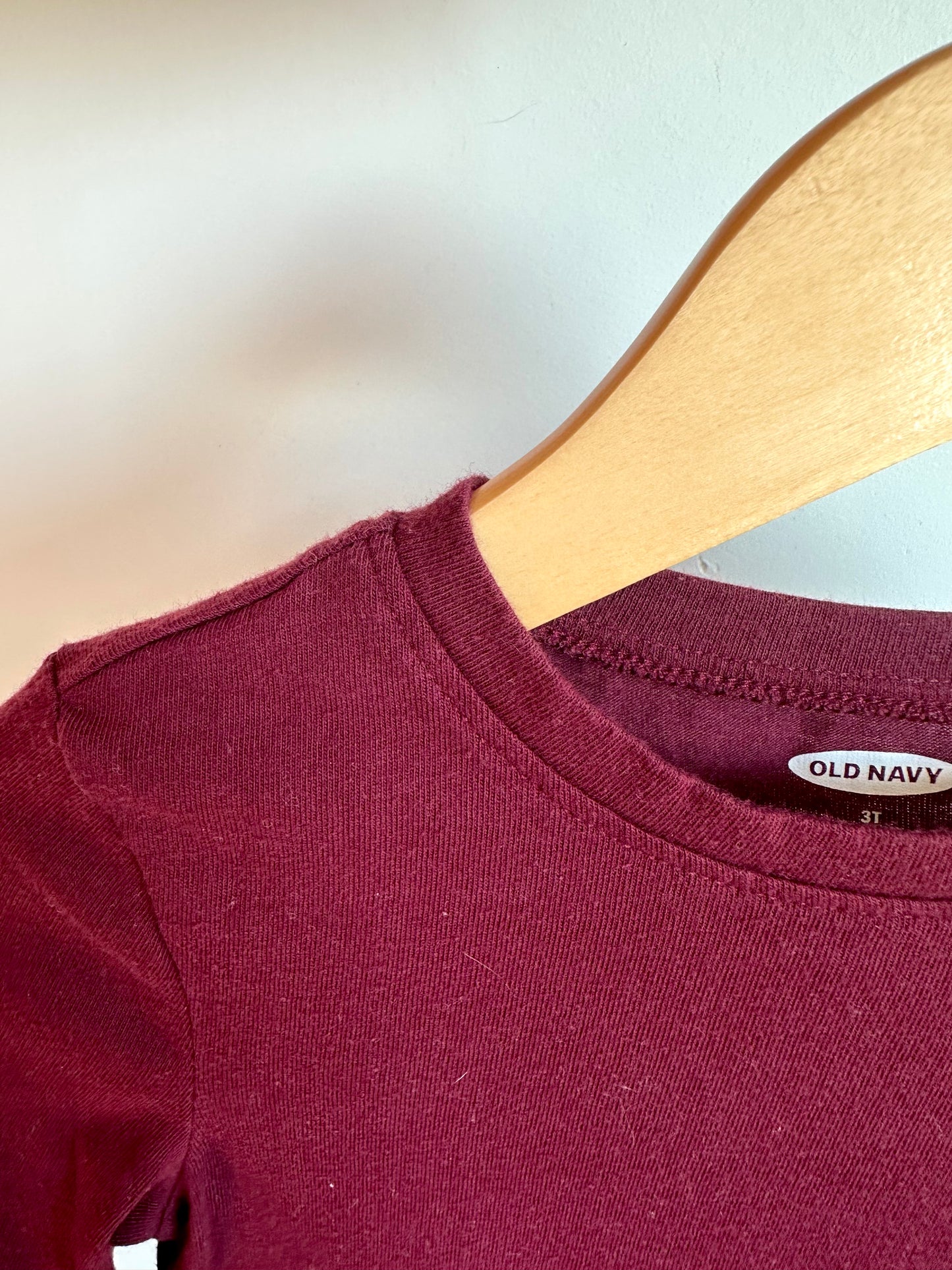 Maroon Long Sleeve / 3T