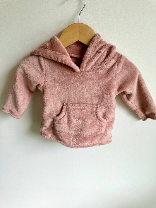 Pink Pull Over Hoodie / 6m