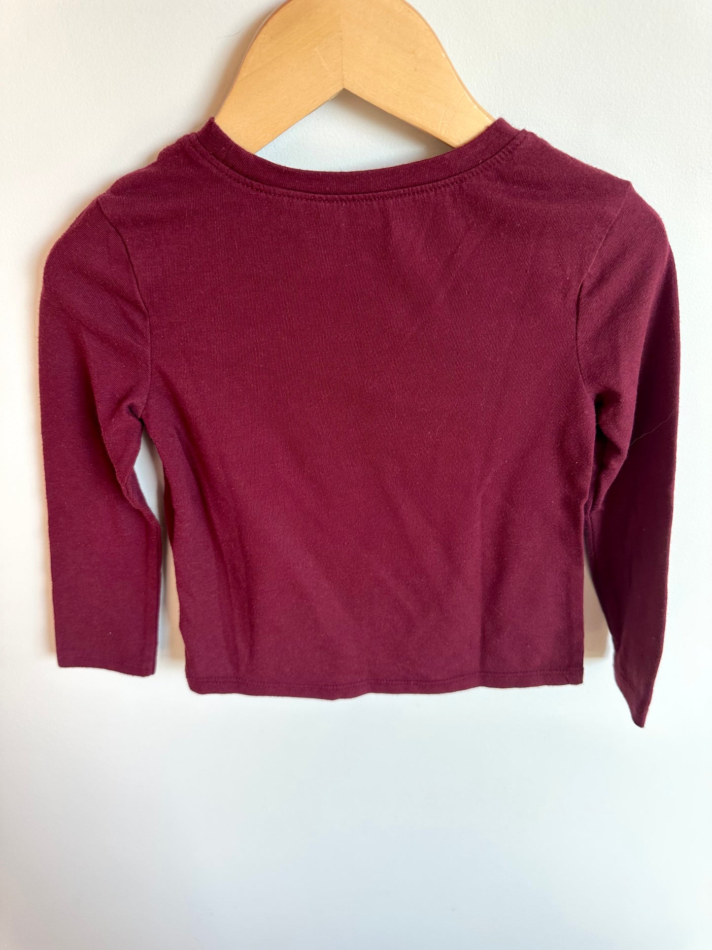 Maroon Long Sleeve / 3T