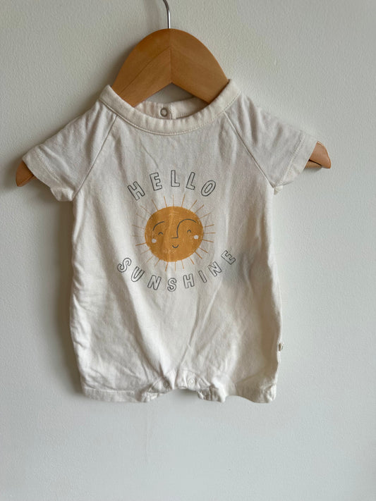 Hello Sunshine Romper / 0-3m