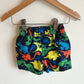 Navy Dino Swim Shorts / 6-12m