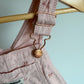 OshKosh Bow Pink Overalls / 2T