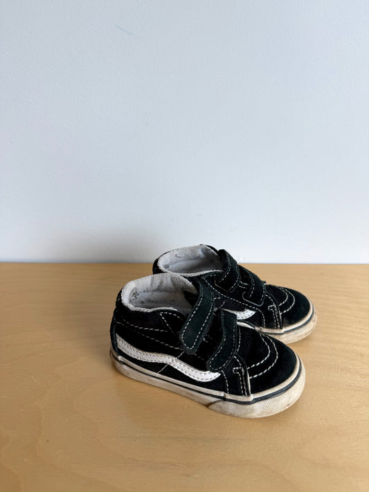 Vans Black Sneakers / Size 6 toddler